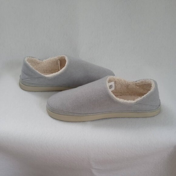 TOMS Women's "Ezra" Mid Grey REPRIEVE Two Tone Felt Slipper/Shoe Size 8 - Picture 7 of 9